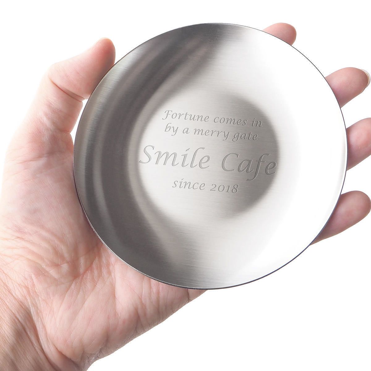 ステンレストレイ ラウンド M}