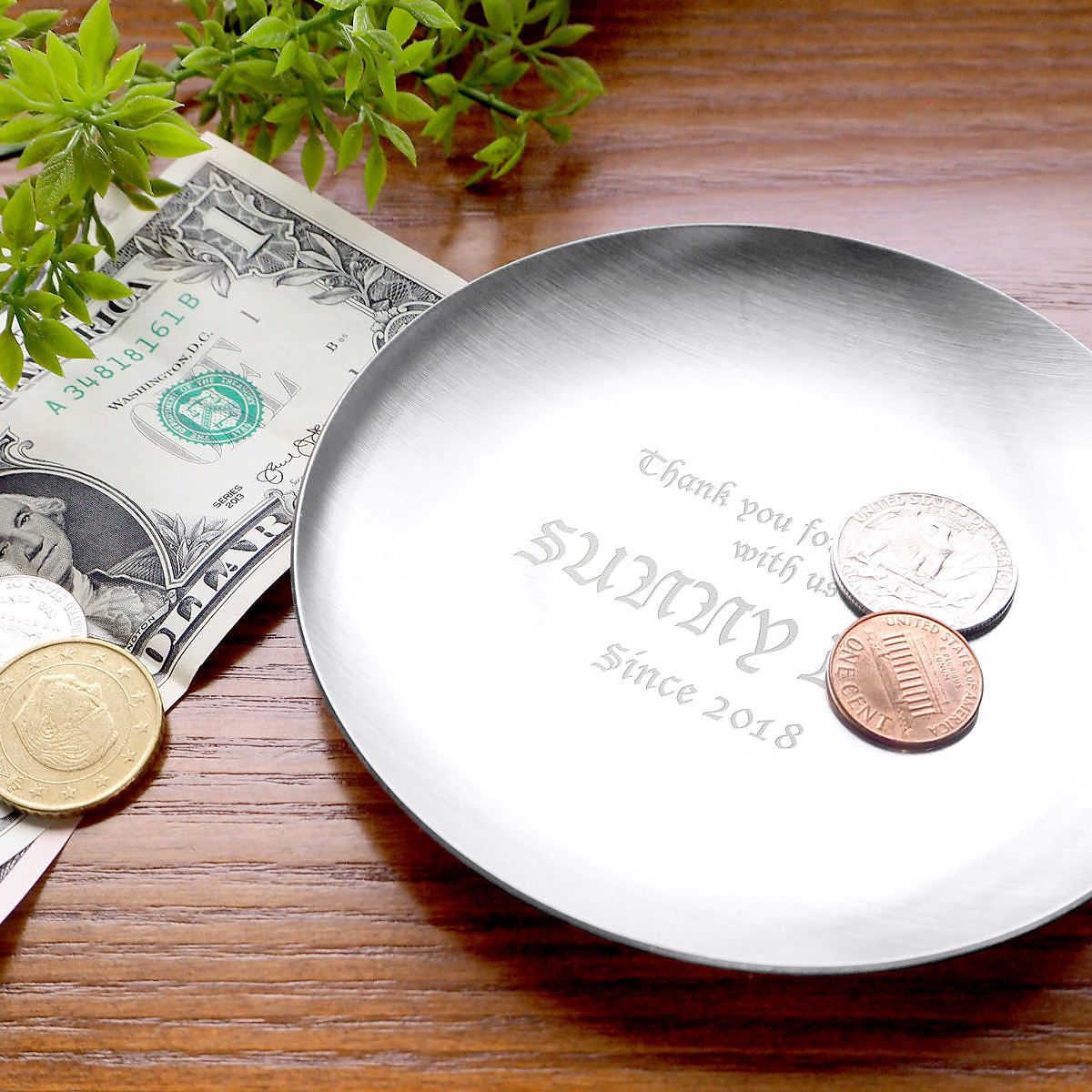 ステンレストレイ ラウンド M}