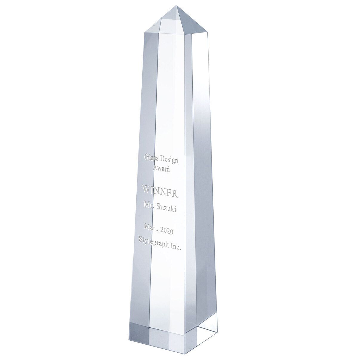クリスタルトロフィー オベリスク