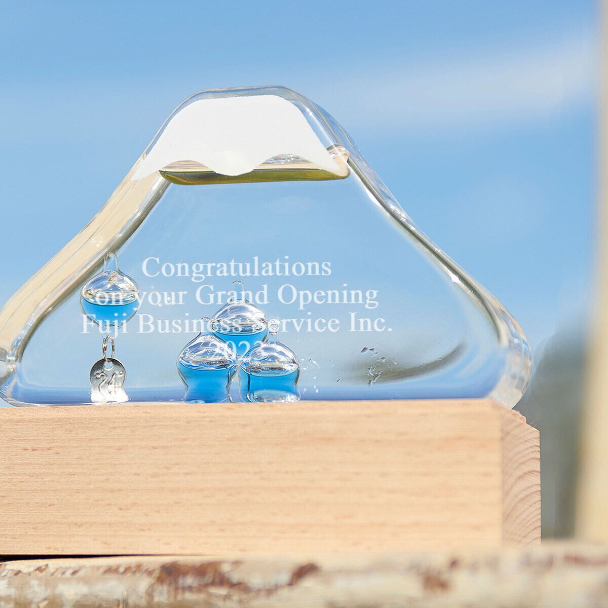 ガリレオ温度計 富士山}