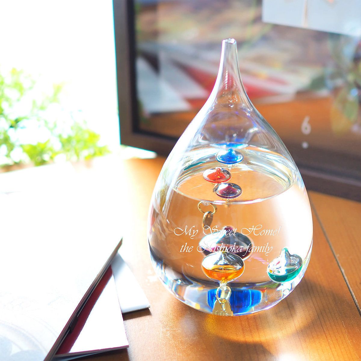 ガリレオ温度計 ドロップ L}