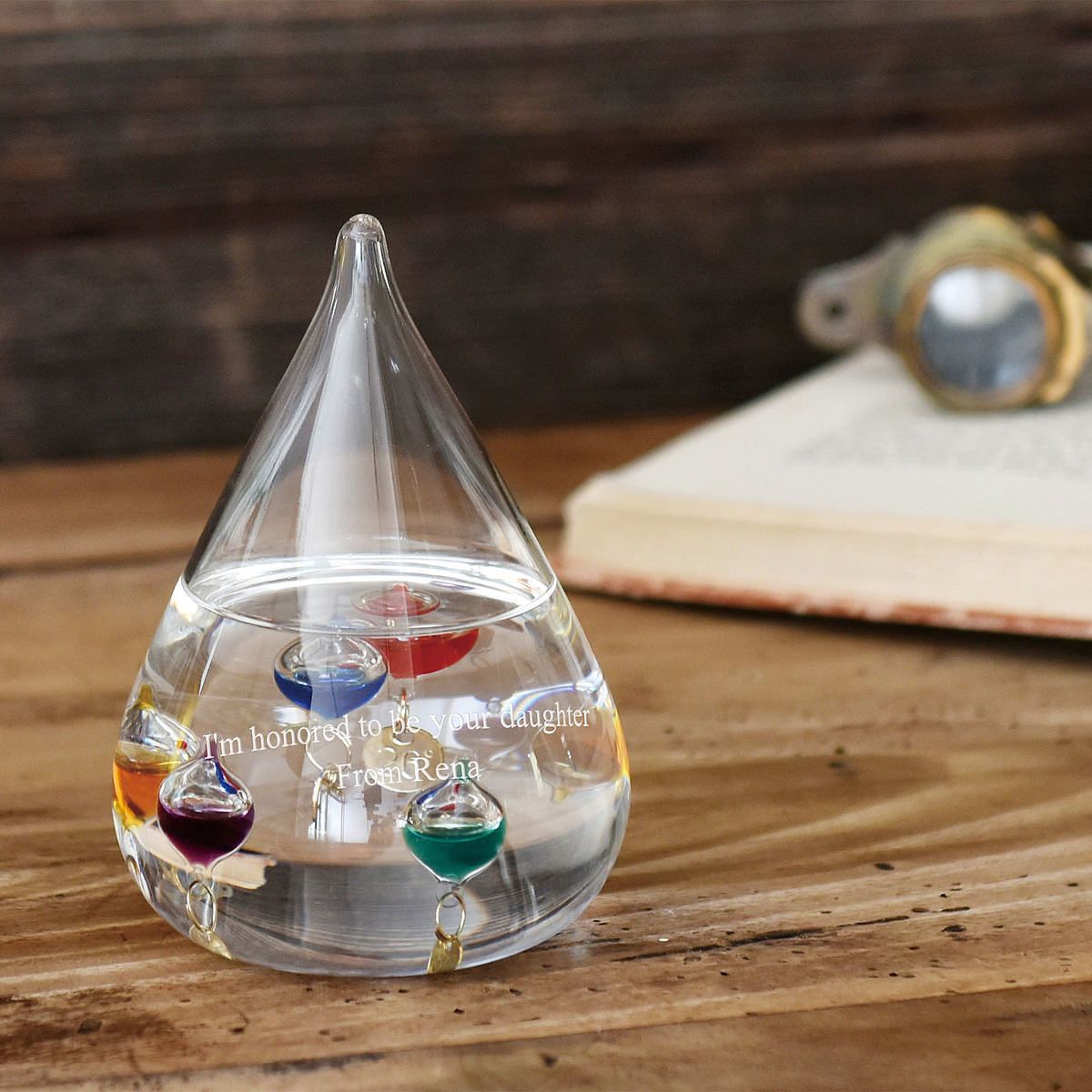 ガリレオ温度計 ドロップ S}