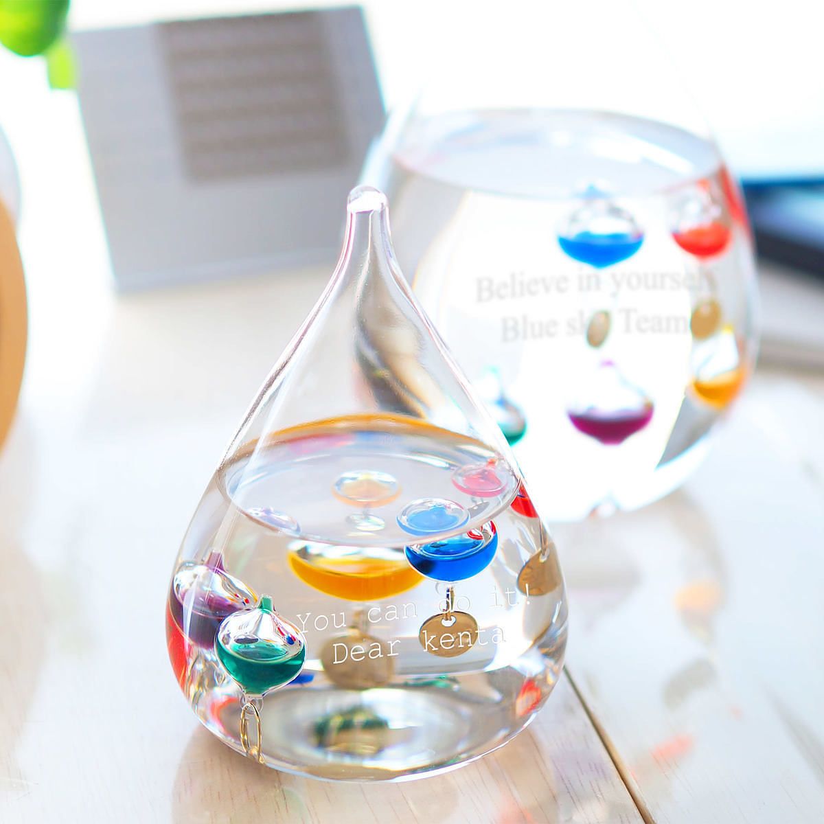 ガリレオ温度計 ドロップ S}