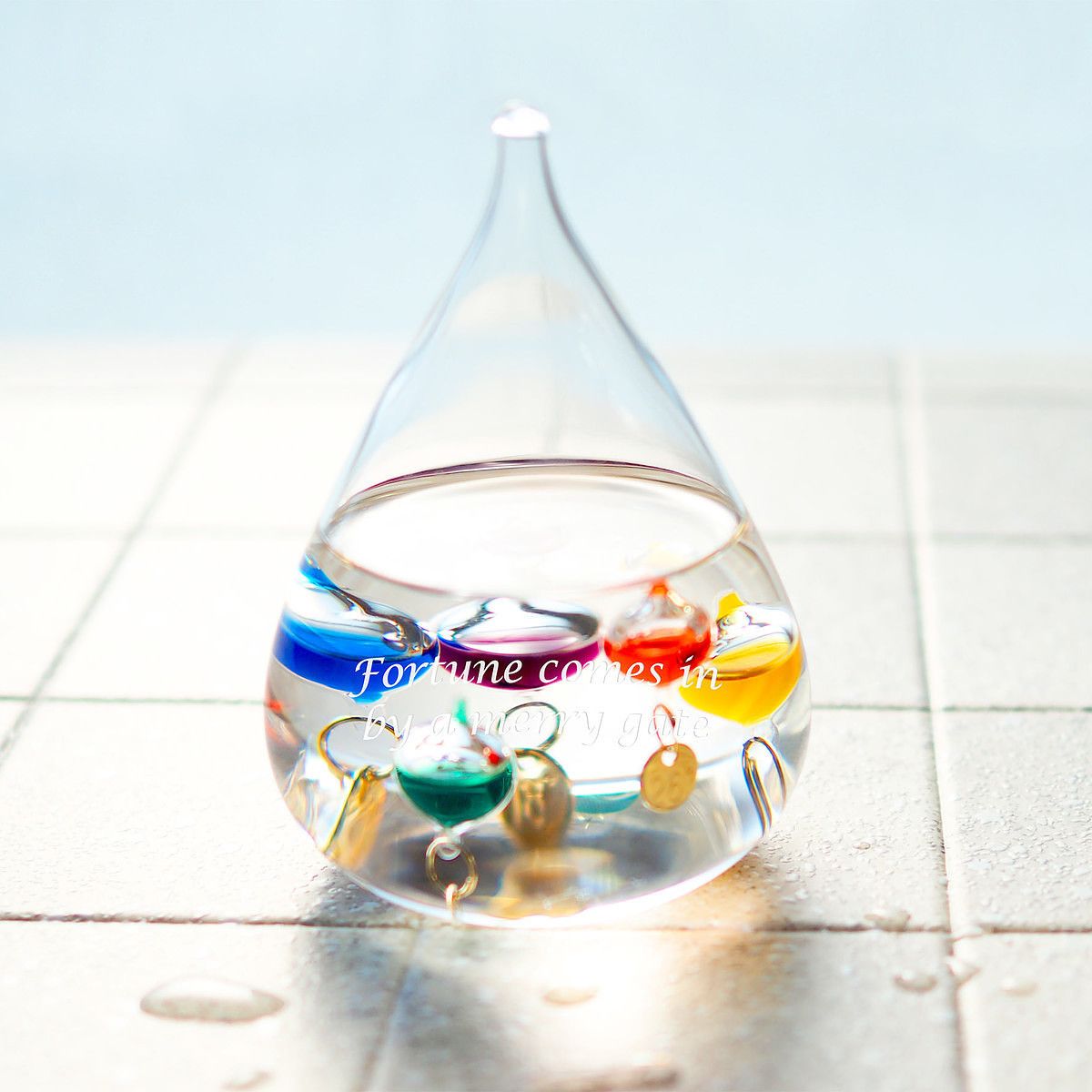 ガリレオ温度計 ドロップ S}