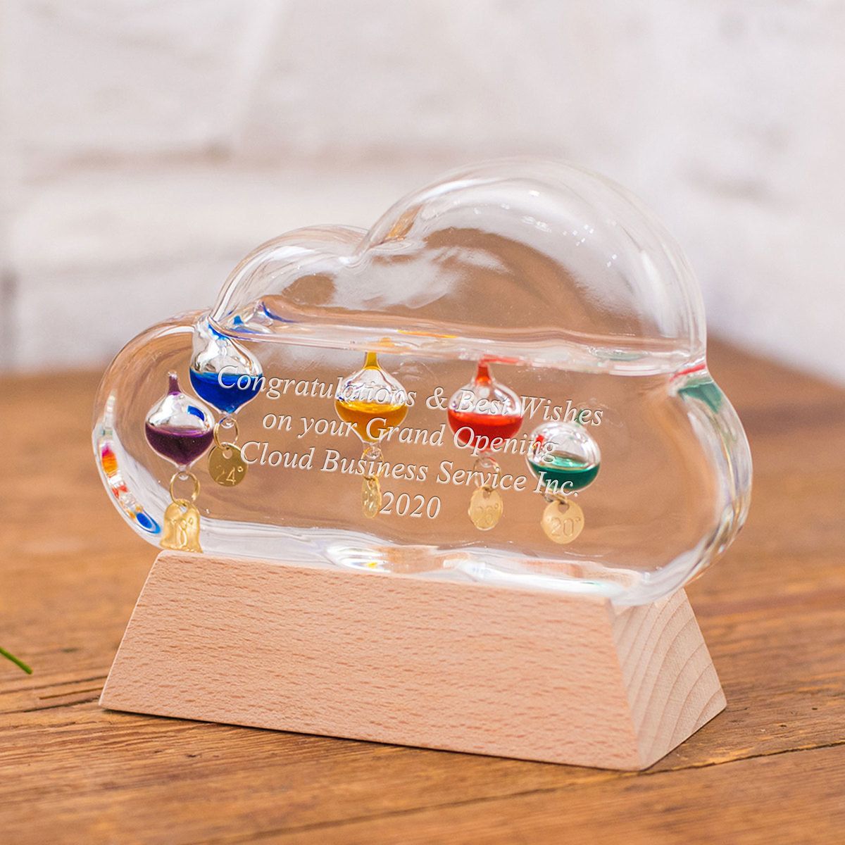 ガリレオ温度計 クラウド}