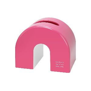 アーチティッシュケース ピンク